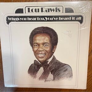 1977 Vinyl LP Album When You Hear Lou, You've Heard It All by Lou Rawls